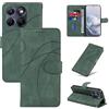 LACAE Cover a Libro per Motorola Edge 70 Fusion / 70 Fusion+ Plus - Custodia Flip PU Pelle con Porta Carte, Supporto, Magnetica Case (Green)