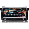 CAWELL Autoradio Android [Android 14.0 4GB+64GB 2.0Ghz] 1 DIN per BMW E46 M3 Rover 75 MG ZT, Autoradio da 8,8 pollici con Schermo Bluetooth 4G SWC WiFi GPS RDS 3-USB FM RCA, supporto Mirrorlink Carplay