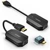EDUP Trasmettitore e Ricevitore HDMI Wireless, HDMI Wireless Extender per Trasmettere Audio e Video HD a Monitor/Laptop/PC/TV Box/Proiettore, Plug & Play 1080P Full HD H DMI Trasmissione Radio