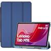 ProCase Cover per Lenovo Tab M11 2024 11 Pollici TB330FU, Custodia con Portapenna Lenovo Tab M11 Case Auto Sonno/Veglia -Marina Blu