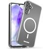 ENCASED Cover Magnetica per Samsung Galaxy A55 5G - Compatibile con MagSafe e Accessori - Cover per Ricarica Wireless (Trasparente)