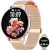 Hwagol Smart Watch (rispondere/effettuare chiamate), fitness tracker da 1,39 pollici, smartwatch con cardiofrequenzimetro/monitoraggio del sonno/contapassi/calorie, oltre 140 modalità sportive,