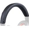 SOULWIT Copri Archetto in Pelle Proteica per Plantronics BackBeat Pro 1/2, Voyager 8200 UC Cuffie, Parte di Ricambio per la Riparazione del Cuscinetto della Fascia per la Testa - Titanio