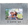 Lawrence Frames - Cornice portafoto in metallo, colore: Argento, 4 x 15 cm