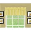 Today's Curtain Orleans-Tenda a mantovana in Tambour con Bordo Smerlato, 30,5 cm, Motivo: ranuncolo, Poliestere, Burriolo, 60 in x 12 in (W x L)