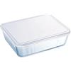 Pyrex Cook&Freeze Contenitore rett. con coperchio in vetro borosilicato 25 x 19 x 8 cm, 2.6 l