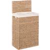 WELL HOME MOBILIARIO & DECORACIÓN WELL HOME - Cesto contenitore per vestiti o biancheria, formato rettangolare da 40 litri