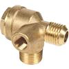 TopHomer Valvola di ritegno per compressore d'aria, filettatura interna in ottone compressore valvola di ritegno accessori di ricambio per tubo di collegamento 3/8 x 5/9