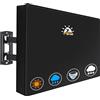 Zettum Cover TV per TV da 44-46 pollici, Cover Proteggi Schermo TV Rivestimento Esterno in PU Oxford 600D Proteggi Schermo Resistente e Impermeabile per TV (Nero)