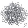 Heuskay 200 viti per occhi piccole, 24 mm, occhielli a vite, ganci per viti, occhielli per viti, ganci, viti autofilettanti per la creazione di gioielli, fai da te, artigianato in legno