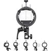 Godox Supporto S3 Speedlite, girevole ± 90°, dotato di foro per ombrellone, supporto flash Bowens compatibile con flash GODOX V100/V1Pro/AD300/AD200/AD100/V860II/V860III/TT350