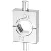 QUARKZMAN Matrice Di Crimpatura Idraulica 70mm 8 Tonnellate Matrice Esagonale Di Sostituzione Per YQK-70 Strumento Di Crimpatura Terminali Cavi Elettrici Cavo D'acciaio