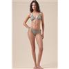 Calzedonia Brasiliana Lacci Costume Green Vichy Verde
