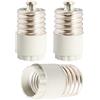 TWDRTDD Confezione da 3 adattatori Mogul Goliath E40 a base standard E27, utilizzare questo adattatore per collegare una lampadina E27 a una lampada Mogul Goliath E40