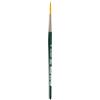 Da Vinci Nova Series 122 - Pennello per Hobby, Piatto, Sintetico, Misura 0, Green, 20.6 x 0.44 x 30 cm