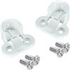 3D M Set di supporti appendiabiti, adatto per Ikea PAX KOMPLEMENT, colore bianco