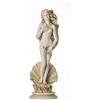 BeautifulGreekStatues Nascita di Venere Sexy Ragazza Nuda Statua di Afrodite Tono Dorato 25cm