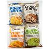 Falcone Muffin assortiti da 18 muffin da 50gr in gusti FRUIT, CIOKO, YOGURT e PISTACCHIO - Buon Mattino - Hotel - Albergo