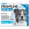 Frontline Spot On Cani x3 Pipette Antiparassitario Per Cani (10-20 Kg) Contro Pulci Zecche e Pidocchi
