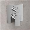 Fortis square NUOVO miscelatore vasca monocomando per 2 uscite, per corpo incasso Toya, 8469100PC, Scala; Toya; Zola cromo [Rubinetteria Bagno > Rubinetteria Vasca]