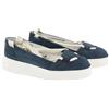 Emporio Armani X3X085 Scarpe Da Donna EU37 Scarpe Derby In Pelle Scamosciata Blu