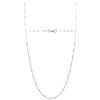 QUADRI - Collana Donna Argento 925 Modello Singapore 55 cm Made in Italy