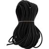 Corda elastica resistente da 6 mm di grado marino, per uso generale - Nera