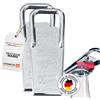 TOPANBIETER 999 Set Di 2 Apribottiglie E Chiusura Hermetus 3 In 1 - Apribottiglie, Levacapsule E Tappo Di Bottiglia - Robusto Acciaio Made In Germany - Per Birra, Vino, Limonata