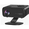 Irradio Videoproiettore Irradio VDP-IR Smart 600 4K Android 12 OS Full HD 1080p Nero