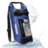BOOSTEADY IP68 Zaino Impermeabile 10L - Custodia Impermeabile per Telefono Touch Screen con Cerniera per Mantenere l'attrezzatura Asciutta Adatto per Kayak Campeggio, Borsa Stagna con 3 Anelli a D