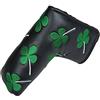 SEACLOUD - Copertura per putter da golf, motivo a quadrifoglio, con chiusura in velcro, per mazza da golf