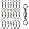 TopHomer 100 girelle per canna da pesca, ad alta resistenza, anello solido per amo da pesca, accessori di conversione per acqua dolce e salata