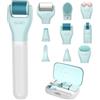 AUDUODUO Biomassaggiatore Micro Roller per viso, occhi, cuoio capelluto e corpo - Dispositivo di bellezza Premium 10 in 1 Kit