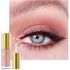 Lestpola Velvet Ombretto Liquido Rosa Liquid-to-Powder Eyeshadow Waterproof Naturale Opaca Finish, Formula Blendable Resistente, Durevole, Altamente pigmentato, Vegan Ombretto Occhi Trucco 05