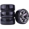 KEEDA RC Drift Auto in plastica con cerchione e pneumatici, pneumatico duro da 63mm per auto da corsa 1/10 HSP Tamiya HPI Kyosho da drift