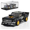 Mould King 27024 Speed Champion - Blocchi di costruzione per auto da corsa, con vetrina in acrilico da collezione (408 pezzi)