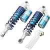 Hegeiisy 340mm 13.38 pollice 7mm Molla Universale Moto Ammortizzatori Posteriore Sospensione ATV Quad Scooter Dirt Bike Per 50cc 75cc 90cc 125cc 150cc 250cc 300cc Blu