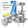 NHHEO Lampadina LED H7 400% più Luminoso con Lente Proiettore Nessun Problema di Astigmatismo H7 LED 12V 24V 6000K 20000LM Bianco 1:1 Design Plug and Play, 2 Pz