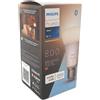 Philips Lampada Philips Hue White E27, 806lm, dimmerabile, luce bianca calda, controllabile tramite app, compatibile con Amazon Alexa (Echo, Echo Dot)