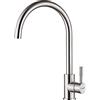 Ibergrif M22110 Miscelatore Cucina, 360° Girevole Monocomando per Lavello Classico Cromato