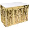 Beistle Pkgd 1-Ply FR - Battiscopa metallizzata per tavolo, 1 pezzo, colore: oro