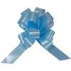 Generico 30 Coccarde per Pacchi Regalo Autotiranti, Fiocchetti Natalizi Piccoli, Ideali per Eventi, Cerimonie, Matrimoni, Fiocchi per Pacchetti Pacco Regalo 3 x 47 cm, Disponibili Varie Colorazioni (Celeste)