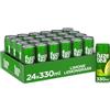 Fuze Tea, Bevanda Rinfrescante Analcolica di Té al Gusto Limone e Citronella, con Zuccheri ed Edulcorante - 24 Lattine da 330 ml