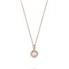 Tamaris Gioielli Per Donne - Collana In Acciaio Inossidabile Con Colorati Pietre Di Zirconio, Estivo Look Per Kombinieren, Impermeabile