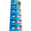 Eunicell Batterie alcaline a bottone Eunicell AG9, 10 pezzi, G9 LR45, LR936SW, LR936, SR936W, SR936SW tipo 394