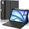 JADEMALL Custodia Tastiera per iPad Air 11 M2/M3/M4 2024/2025/2026, Italiano QWERTY Tastiera Bluetooth Magnetica Staccabile per iPad Air 11 Pollici M2/M3/M4 2024/2025/2026, Nero
