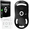 SensoryBoost FPS 2.0 Glides per Logitech G PRO Wireless (Confezione da 2), piedini per mouse di ricambio - profilo piatto, massima precisione, auto-lucidatura, durevole - accessori per mouse