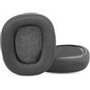 YunYiYi - Cuscinetti auricolari compatibili con Logitech G533 G935 G635 - Earpad in tessuto nero per cuffie Logitech G533 G935 G635