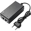Aicharynic PoE Injector 48 V 0,5 A, adattatore Gigabit Ethernet per telecamere IP, telefoni VoIP, iniettore Gigabit PoE, punti di accesso wireless, passivo poe, Plug & Play, portata fino a 100 m