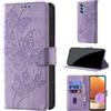 CaseGla Cover per Samsung Galaxy A32 4G [Blocco RFID] Custodia Portafoglio Premium Pelle PU Wallet Case Flip Libro con Porta Carte Slot Supporto, Viola